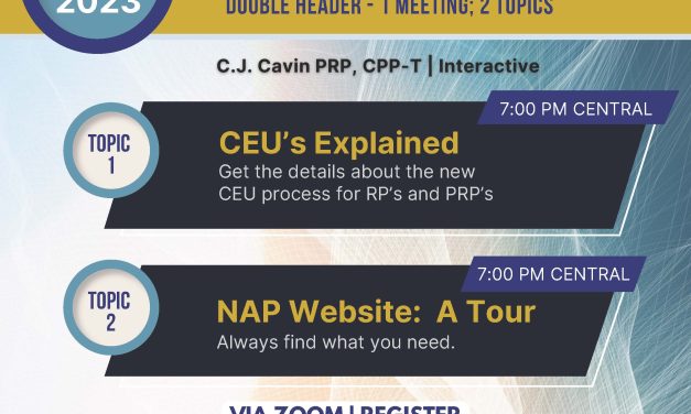 CEU’s Explained and NAP Website: A Tour